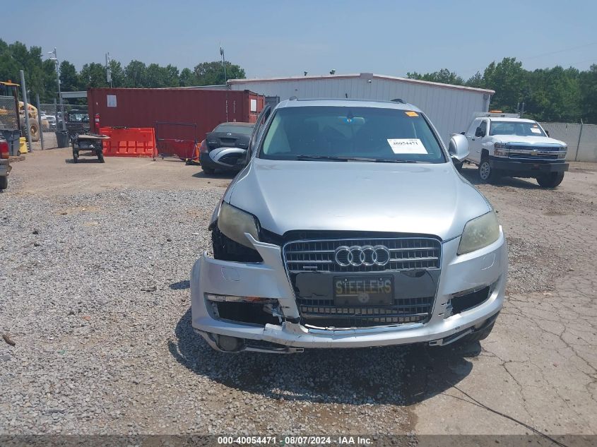 2007 Audi Q7 3.6 VIN: WA1AY74LX7D030257 Lot: 40054471