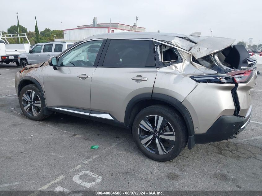 2021 Nissan Rogue Platinum Fwd VIN: JN8AT3DC3MW106872 Lot: 40054505