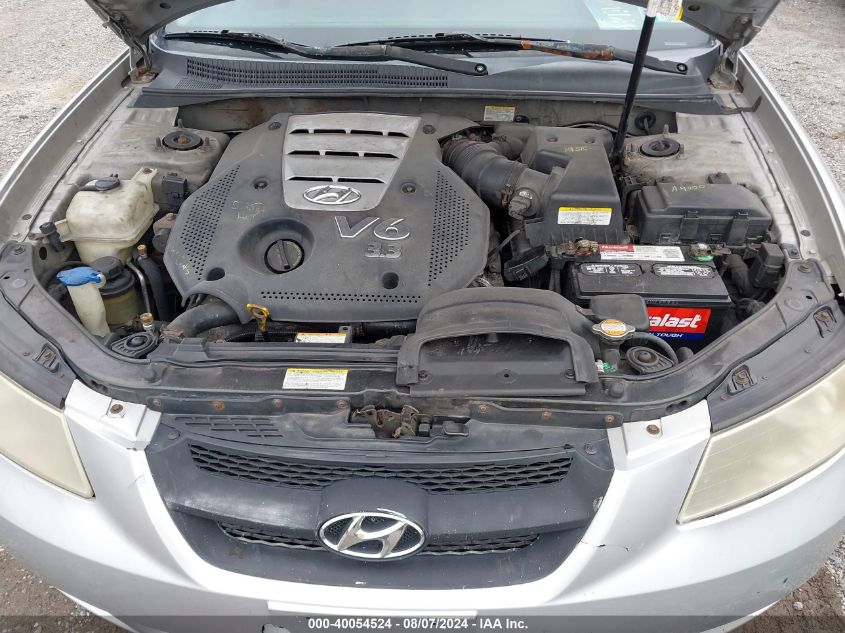 2007 Hyundai Sonata Limited/Se V6 VIN: 5NPEU46F77H216907 Lot: 40054524