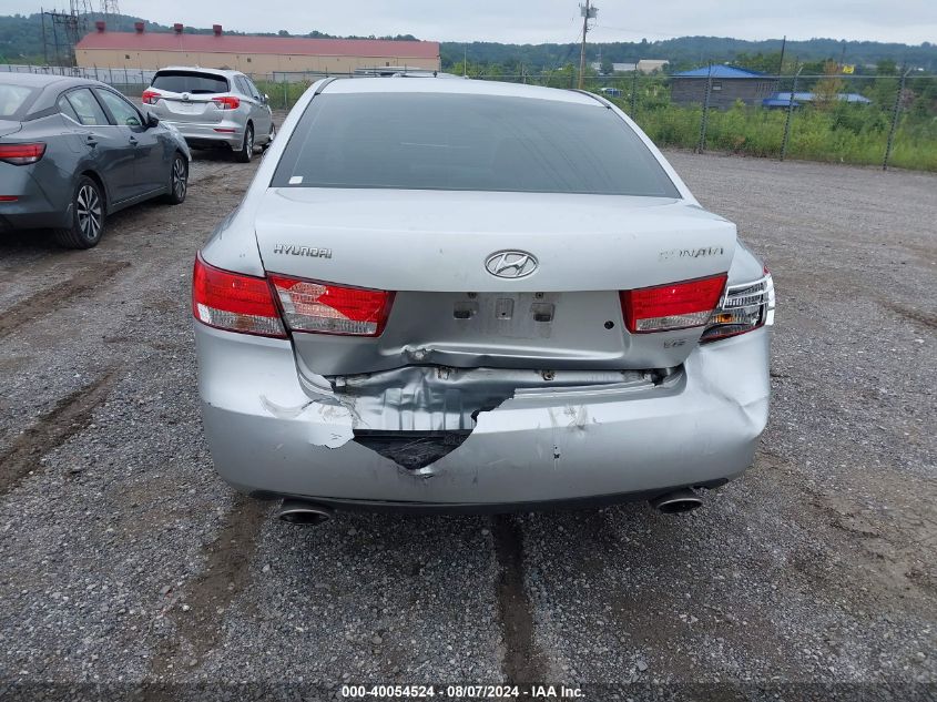 2007 Hyundai Sonata Limited/Se V6 VIN: 5NPEU46F77H216907 Lot: 40054524