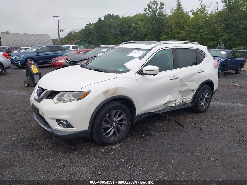 2016 NISSAN ROGUE S/SL/SV - 5N1AT2MV2GC787597