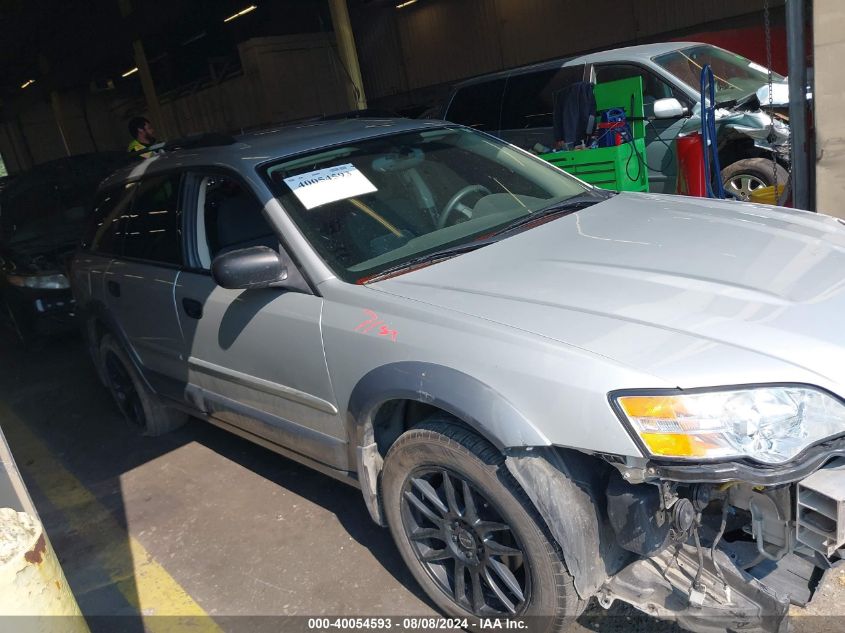 2006 Subaru Outback 2.5I VIN: 4S4BP61C767310075 Lot: 40054593