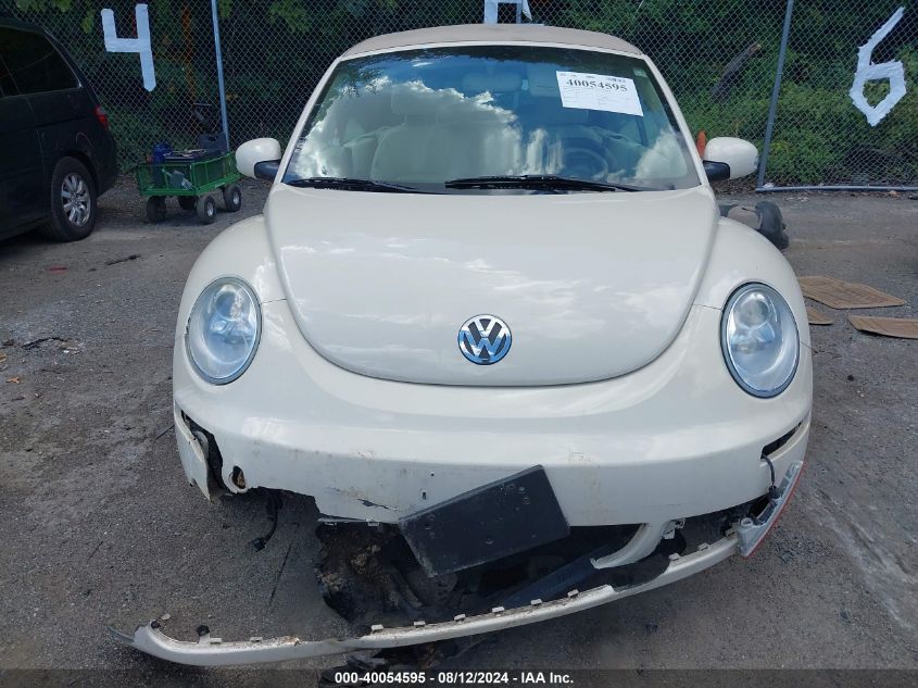 2006 Volkswagen New Beetle Convertible Option Pkg 2 VIN: 3VWSF31Y36M312197 Lot: 40054595