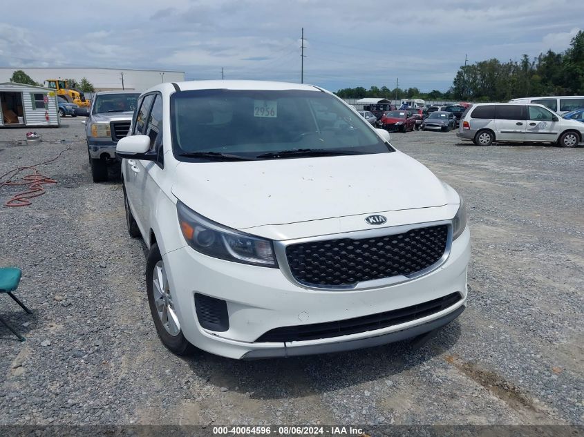 2015 Kia Sedona L VIN: KNDMA5C13F6081260 Lot: 40054596