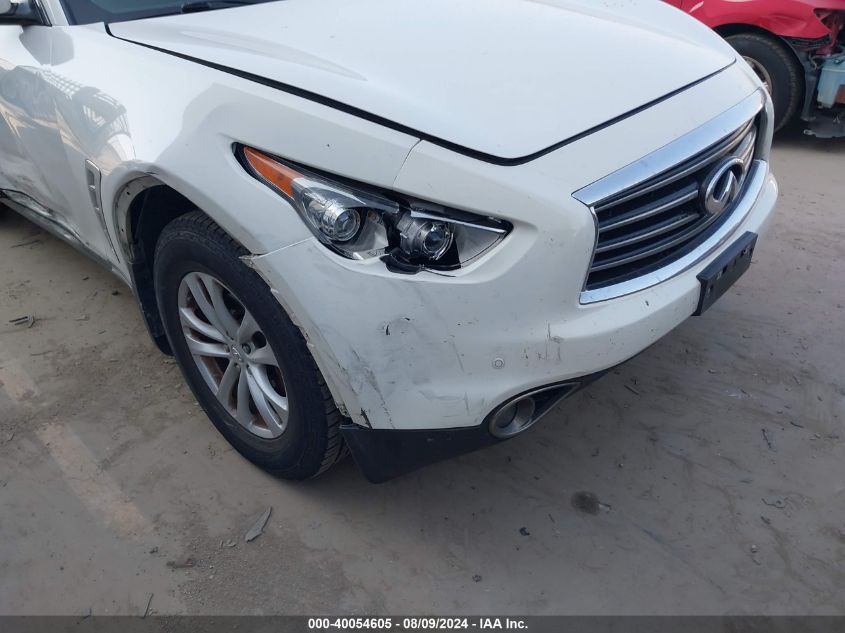 2012 Infiniti Fx35 VIN: JN8AS1MU6CM122767 Lot: 40250551