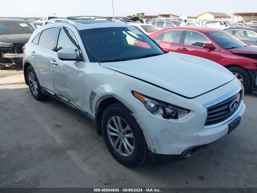 2012 Infiniti Fx35 VIN: JN8AS1MU6CM122767 Lot: 40250551