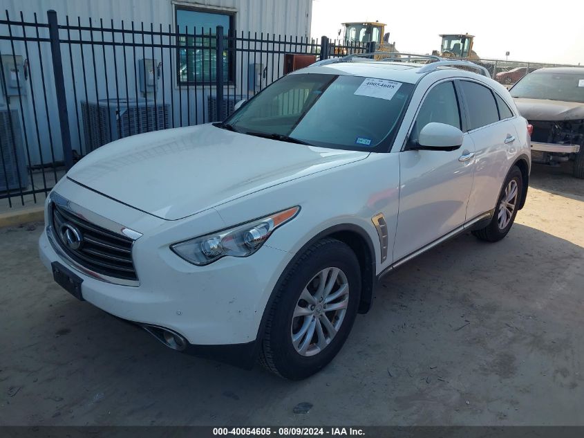 2012 Infiniti Fx35 VIN: JN8AS1MU6CM122767 Lot: 40250551