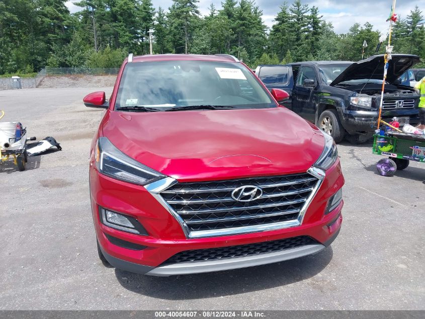 2021 Hyundai Tucson Limited/Sel/Sport/Ultimate/Value VIN: KM8J33ALXMU383249 Lot: 40054607