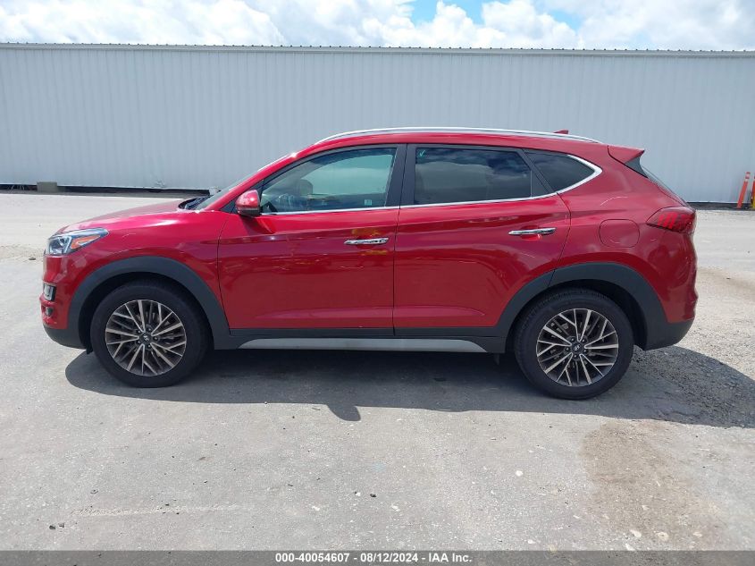 2021 Hyundai Tucson Limited/Sel/Sport/Ultimate/Value VIN: KM8J33ALXMU383249 Lot: 40054607