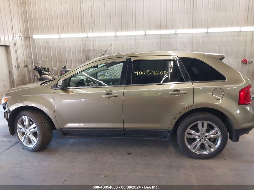 2013 Ford Edge Limited VIN: 2FMDK3K98DBB37647 Lot: 40054608