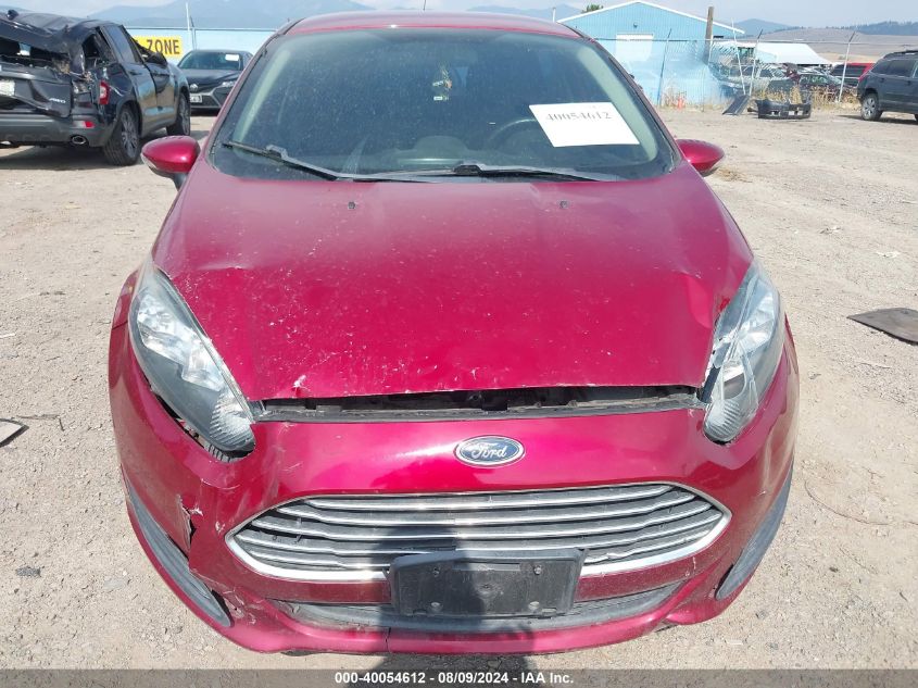 2016 Ford Fiesta Se VIN: 3FADP4EJXGM125588 Lot: 40054612