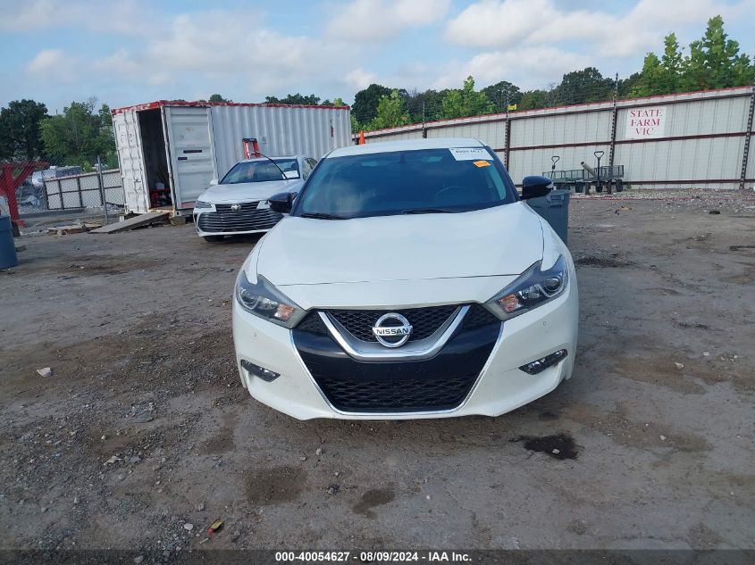 2017 Nissan Maxima 3.5 Sr VIN: 1N4AA6AP5HC444037 Lot: 40054627