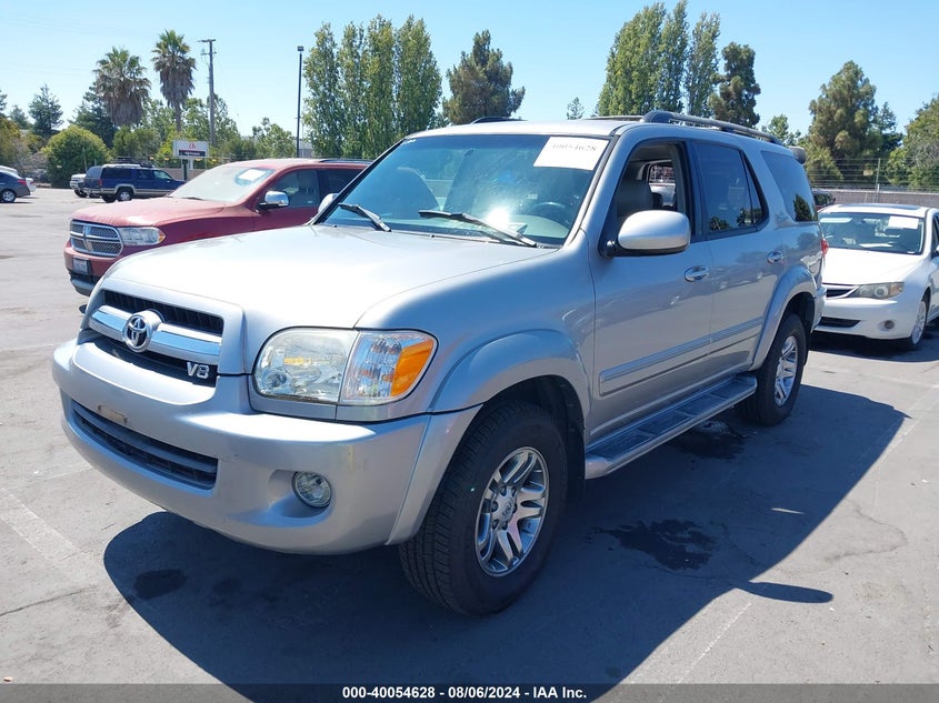 2006 Toyota Sequoia Limited V8 VIN: 5TDBT48A76S275522 Lot: 40054628