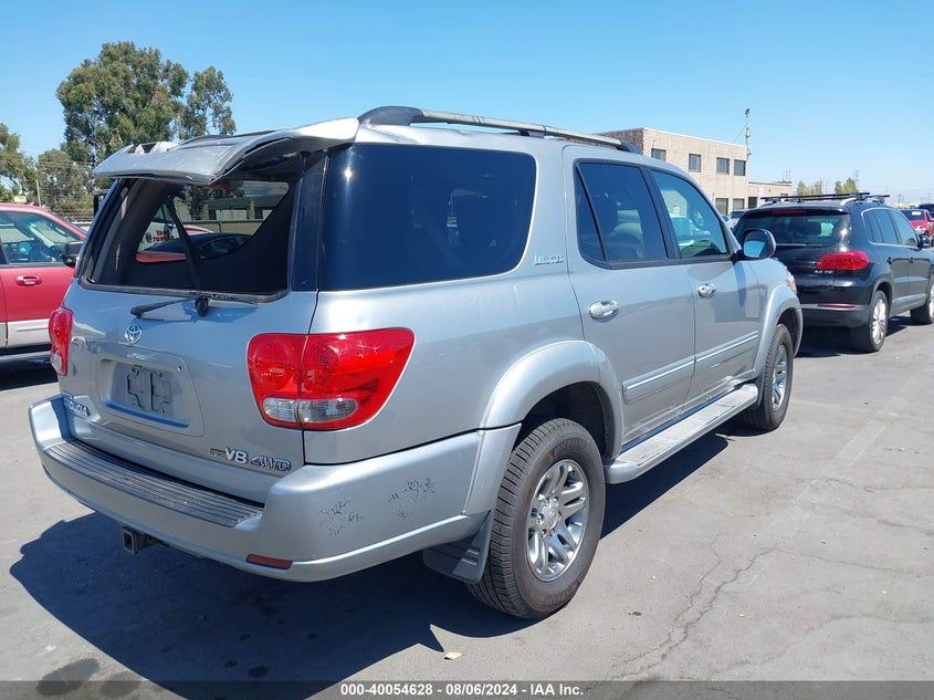 2006 Toyota Sequoia Limited V8 VIN: 5TDBT48A76S275522 Lot: 40054628