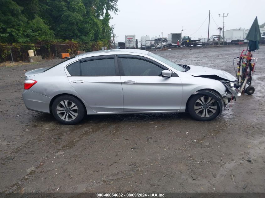 1HGCR2F38DA104107 2013 Honda Accord Lx