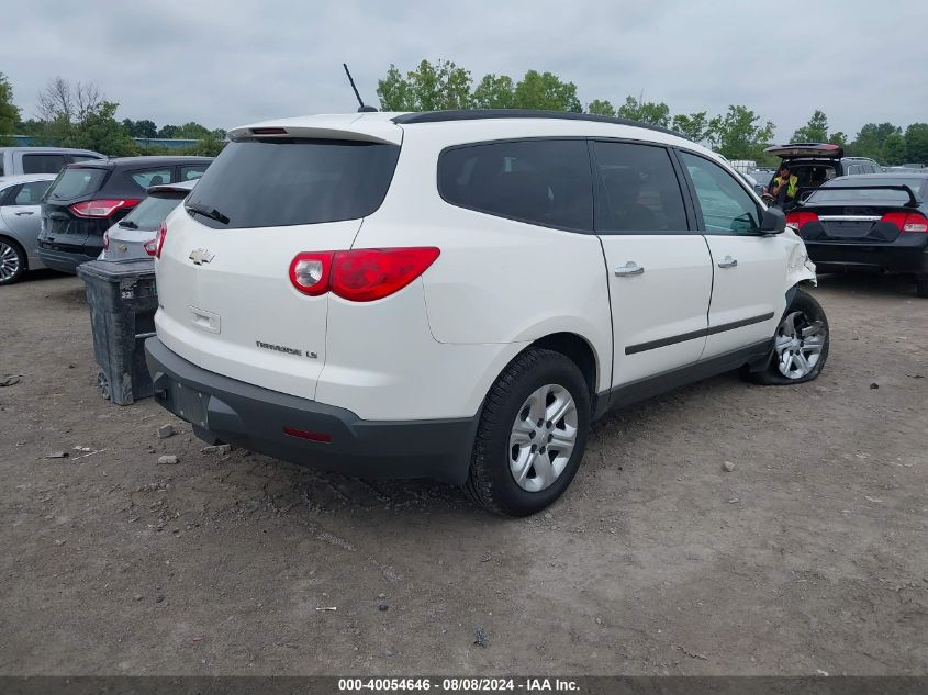 2012 Chevrolet Traverse Ls VIN: 1GNKVFED9CJ227914 Lot: 40054646