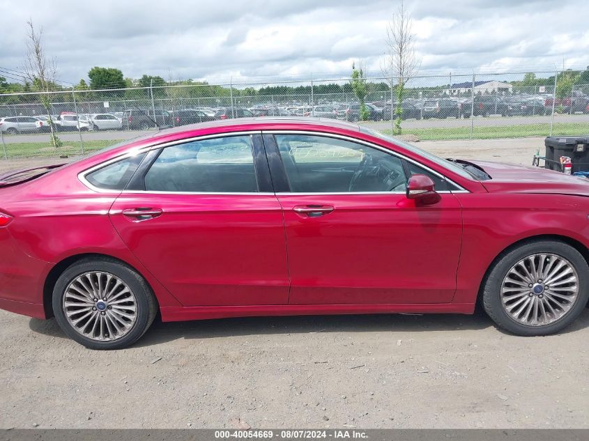 2015 Ford Fusion Titanium VIN: 3FA6P0K96FR220419 Lot: 40054669