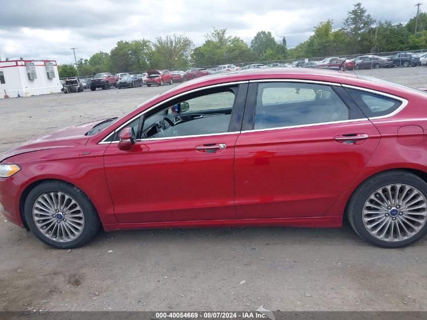 2015 Ford Fusion Titanium VIN: 3FA6P0K96FR220419 Lot: 40054669