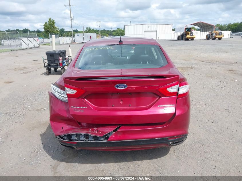 2015 Ford Fusion Titanium VIN: 3FA6P0K96FR220419 Lot: 40054669