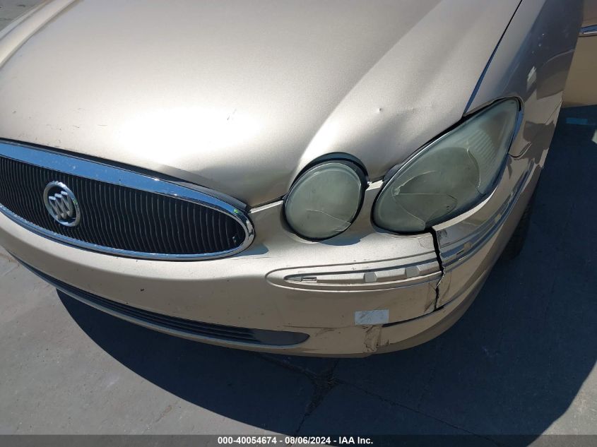 2005 Buick Lacrosse Cxl VIN: 2G4WD532951248182 Lot: 40054674