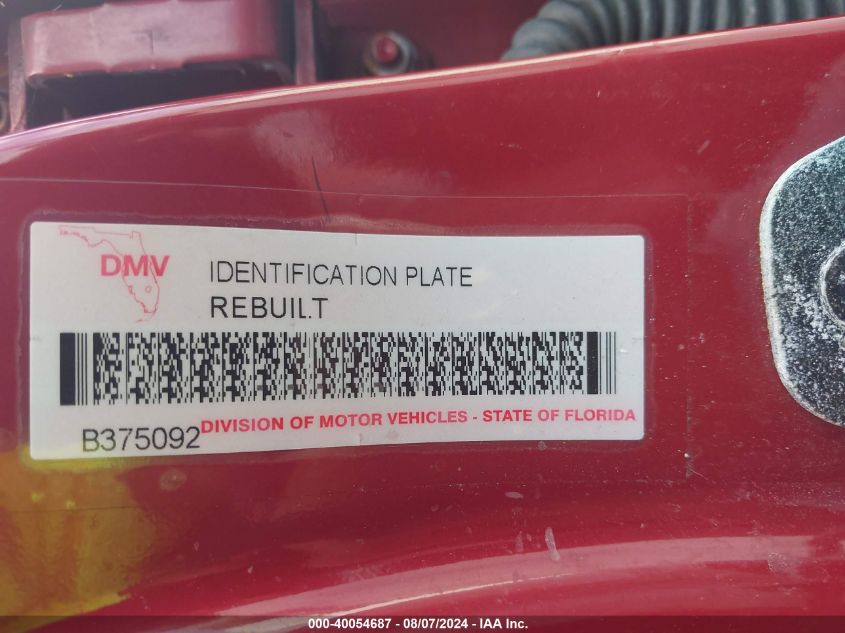 2007 Nissan Versa 1.8S VIN: 3N1BC11E57L431854 Lot: 40054687