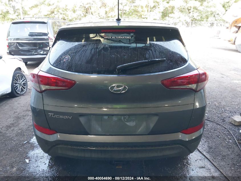 2017 Hyundai Tucson Se VIN: KM8J23A46HU290472 Lot: 40054690