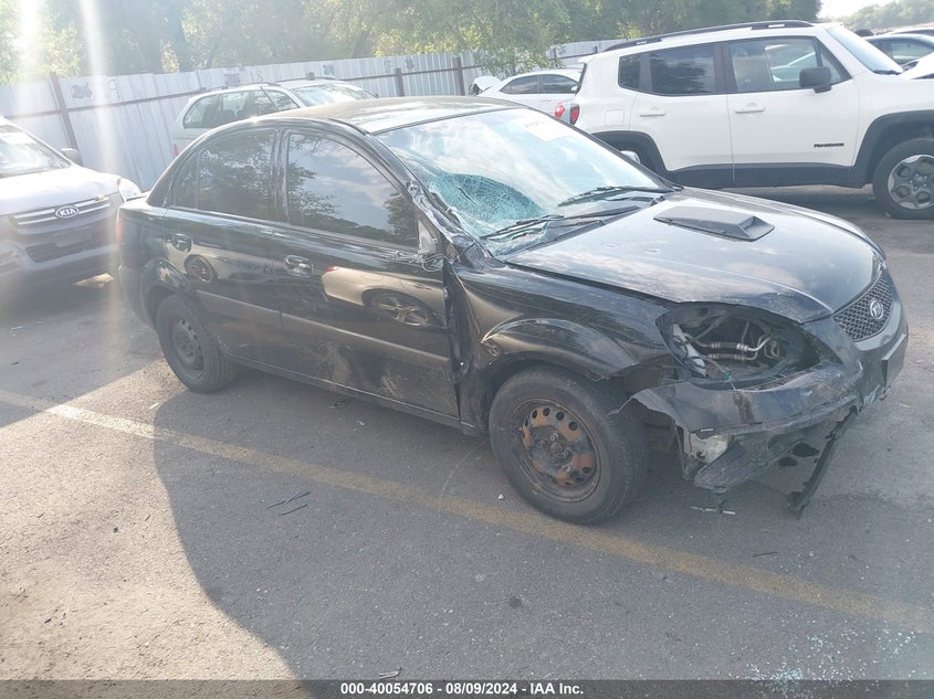 2009 Kia Rio Lx VIN: KNADE223796504199 Lot: 40054706