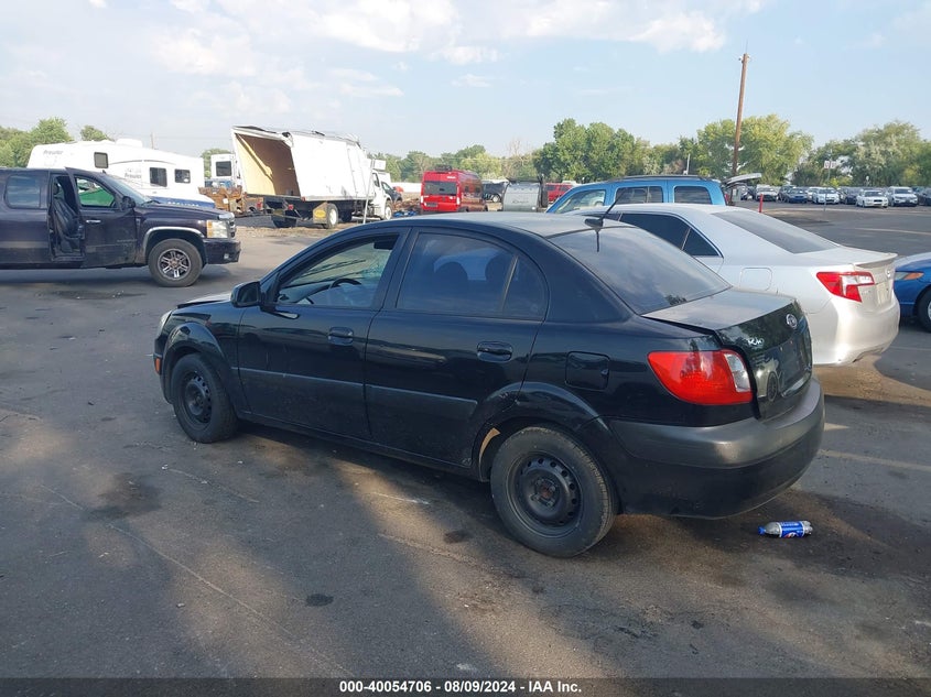 2009 Kia Rio Lx VIN: KNADE223796504199 Lot: 40054706