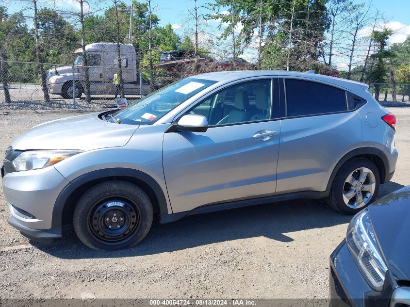 2017 Honda Hr-V Lx VIN: 3CZRU6H32HM723588 Lot: 40054724