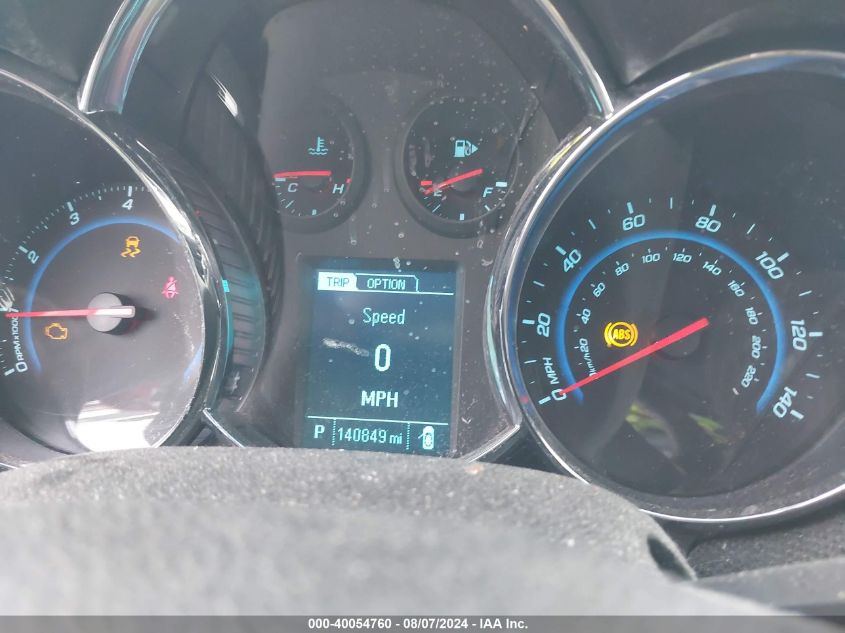 2013 Chevrolet Cruze Ltz VIN: 1G1PG5SB0D7133983 Lot: 40054760