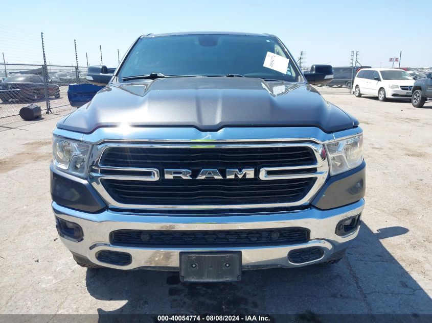 2019 Ram 1500 Big Horn/Lone Star 4X4 5'7 Box VIN: 1C6SRFFT3KN640672 Lot: 40054774