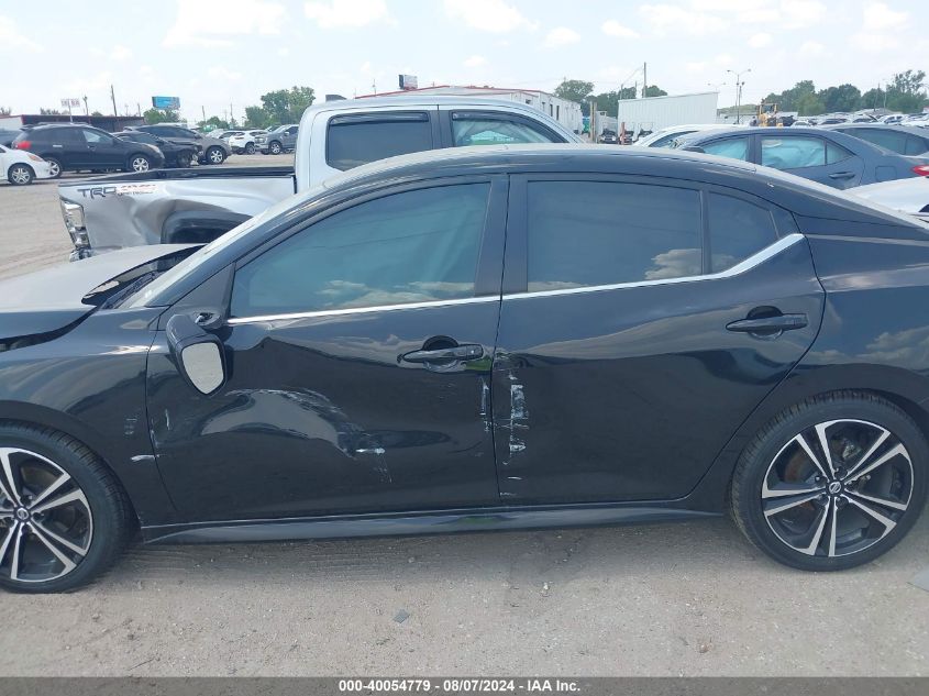 2021 Nissan Sentra Sr Xtronic Cvt VIN: 3N1AB8DV9MY329779 Lot: 40054779