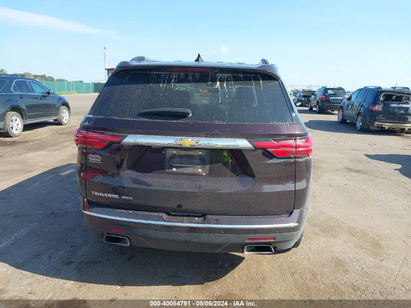 2023 Chevrolet Traverse Awd High Country VIN: 1GNEVNKW4PJ169276 Lot: 40054791