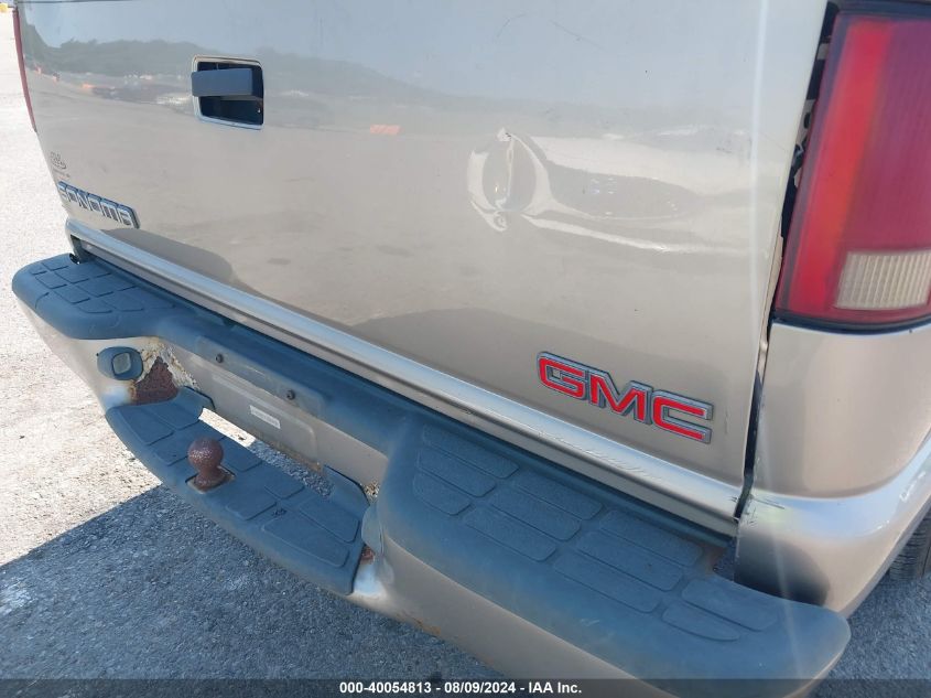 1999 GMC Sonoma VIN: 1GTCS1945X8532553 Lot: 40054813