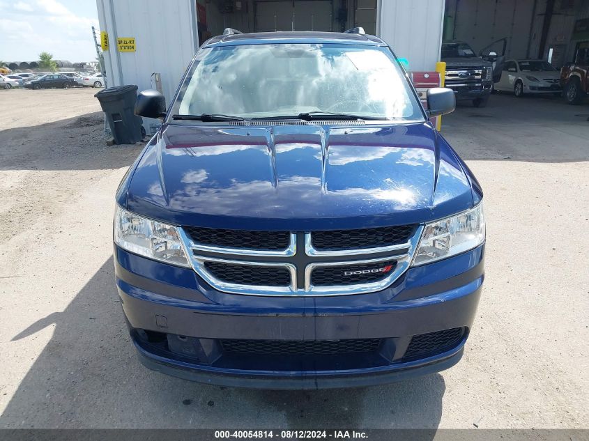 2017 Dodge Journey Se VIN: 3C4PDCABXHT606649 Lot: 40054814