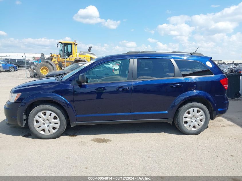 2017 Dodge Journey Se VIN: 3C4PDCABXHT606649 Lot: 40054814