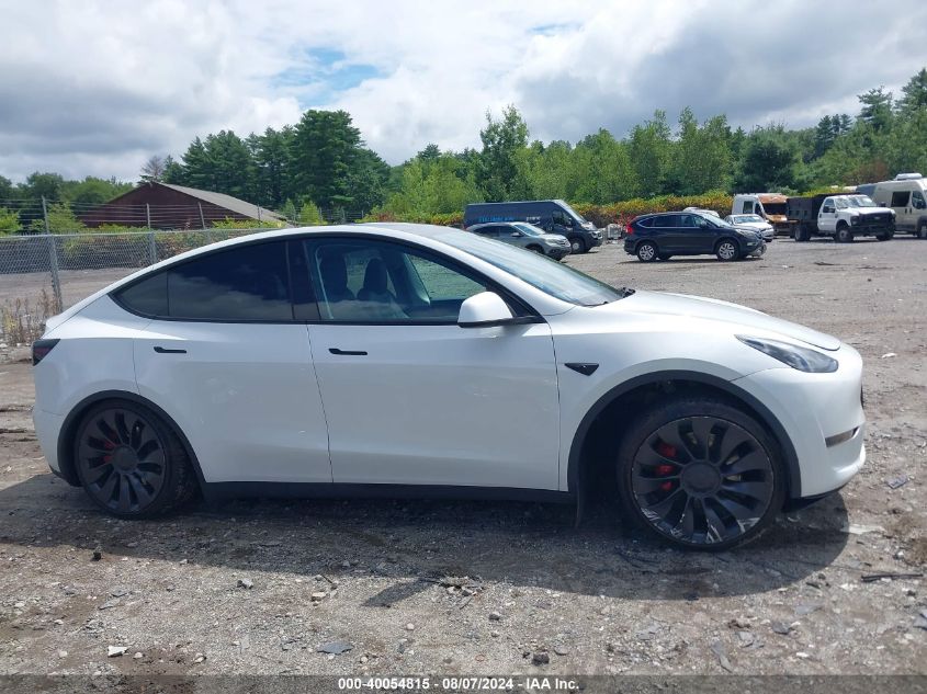 2023 Tesla Model Y Awd/Performance Dual Motor All-Wheel Drive VIN: 7SAYGDEF7PF833067 Lot: 40054815