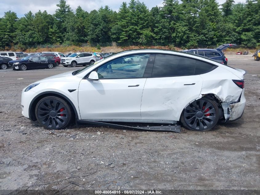 2023 Tesla Model Y Awd/Performance Dual Motor All-Wheel Drive VIN: 7SAYGDEF7PF833067 Lot: 40054815