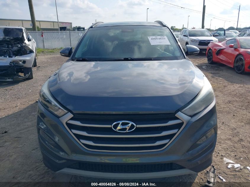 2018 Hyundai Tucson Value VIN: KM8J33A2XJU804521 Lot: 40054826