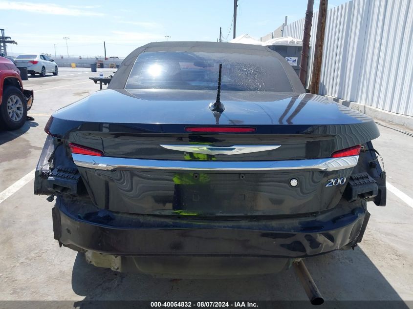 2012 Chrysler 200 Touring VIN: 1C3BCBEB3CN229662 Lot: 40054832