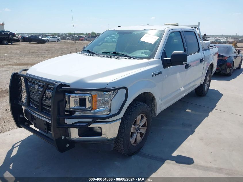 2018 Ford F150 Supercrew VIN: 1FTEW1E58JFC54942 Lot: 40054866