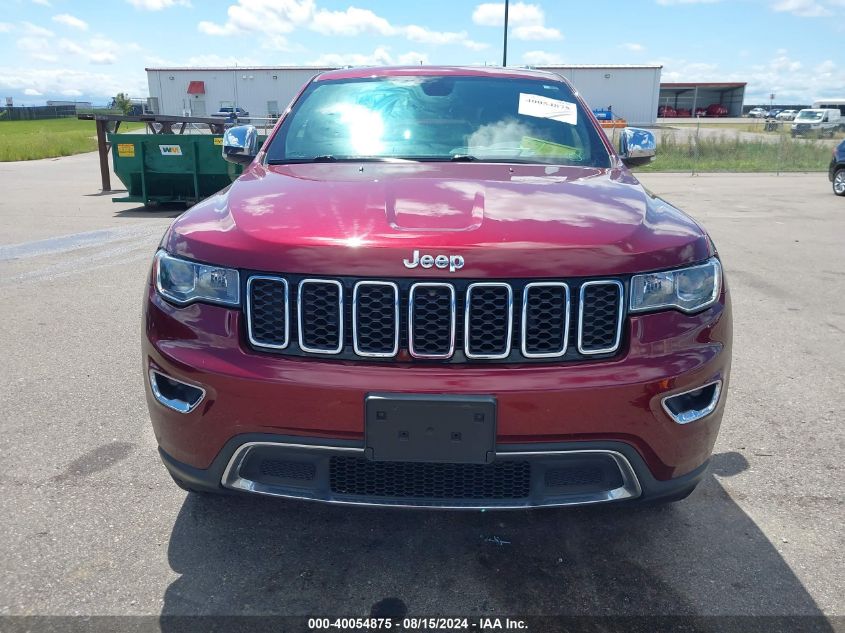 2017 Jeep Grand Cherokee Limited 4X4 VIN: 1C4RJFBG1HC654369 Lot: 40054875