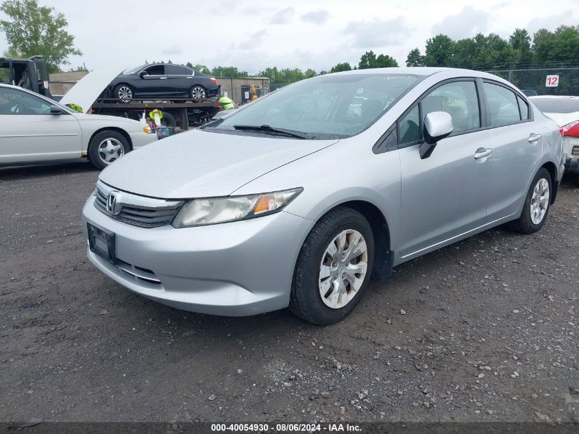 2HGFB2F53CH610155 | 2012 HONDA CIVIC