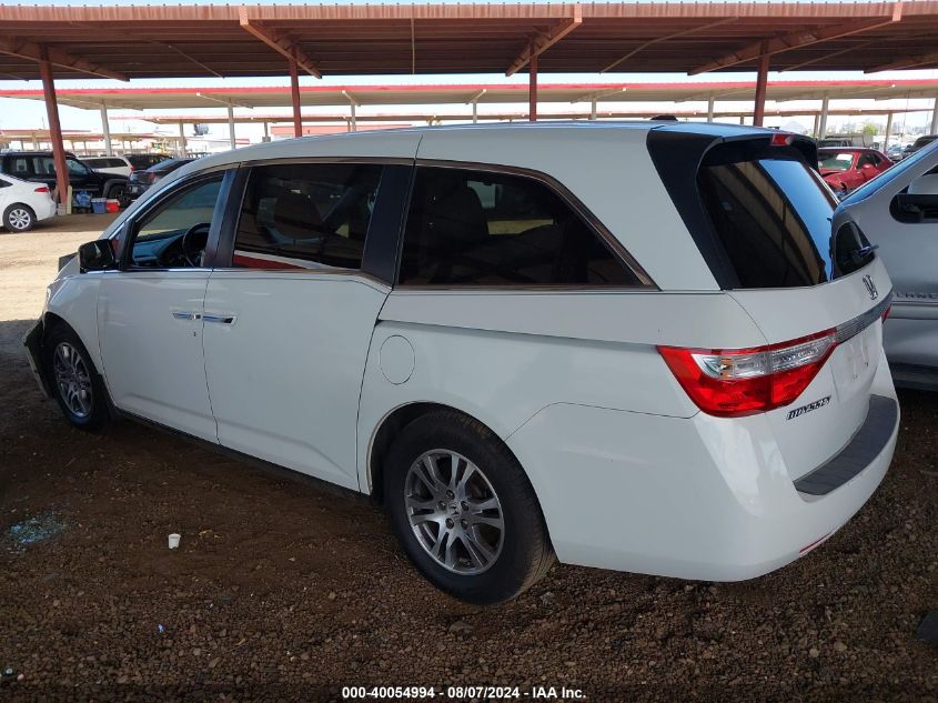 2012 Honda Odyssey Exl VIN: 5FNRL5H61CB063649 Lot: 40054994