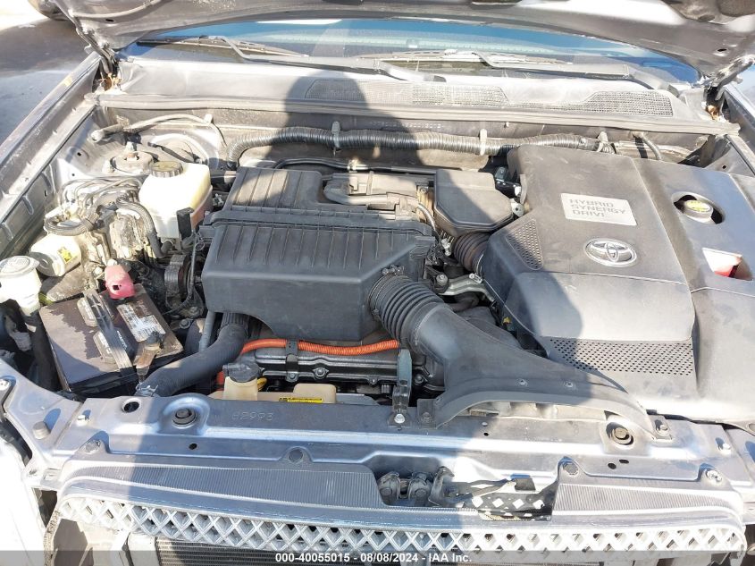 2006 Toyota Highlander Hybrid Hybrid VIN: JTEDW21A660015075 Lot: 40055015