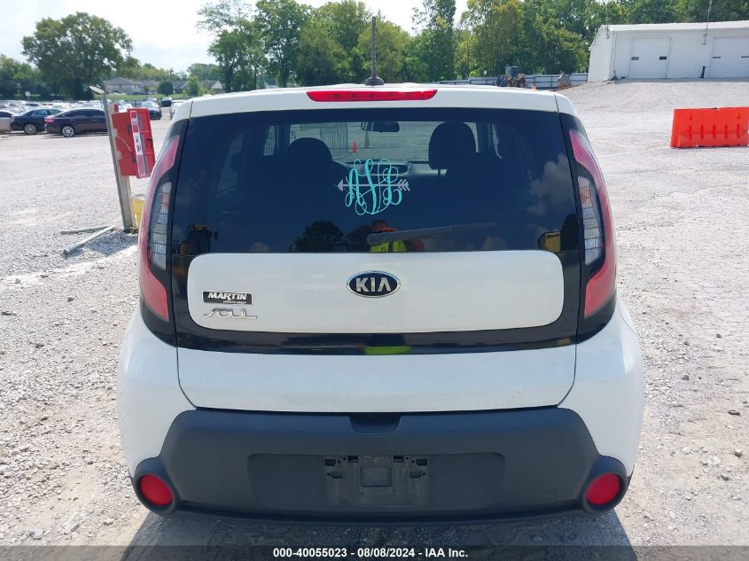 2015 Kia Soul VIN: KNDJN2A27F7236579 Lot: 40055023