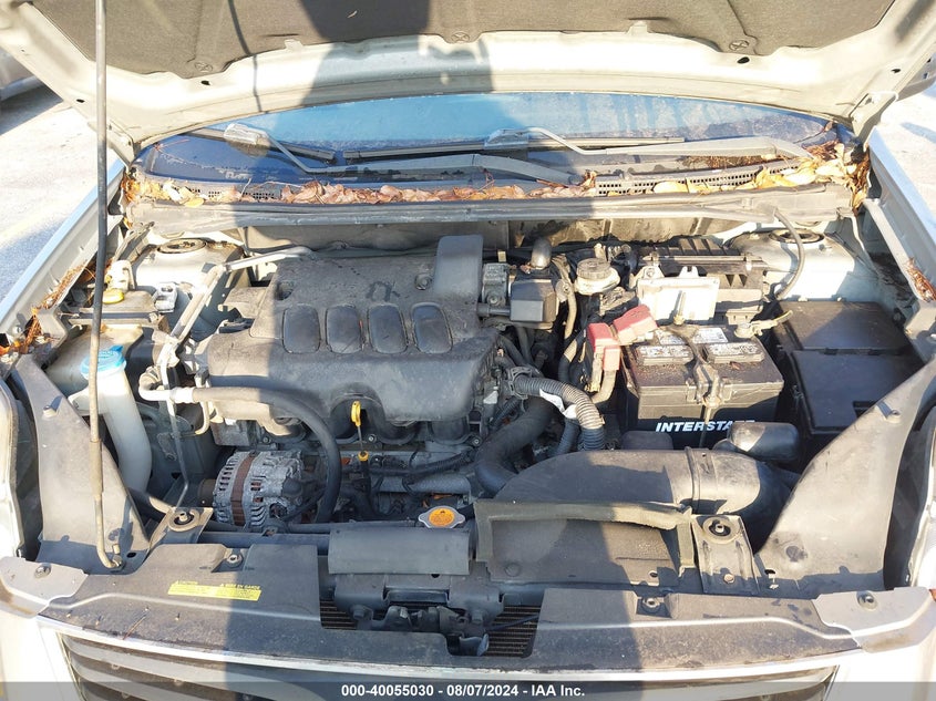 2012 Nissan Sentra 2.0 S VIN: 3N1AB6APXCL691836 Lot: 40055030