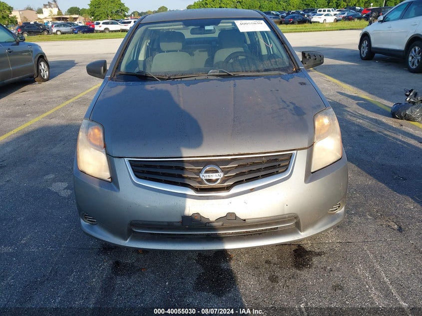 2012 Nissan Sentra 2.0 S VIN: 3N1AB6APXCL691836 Lot: 40055030
