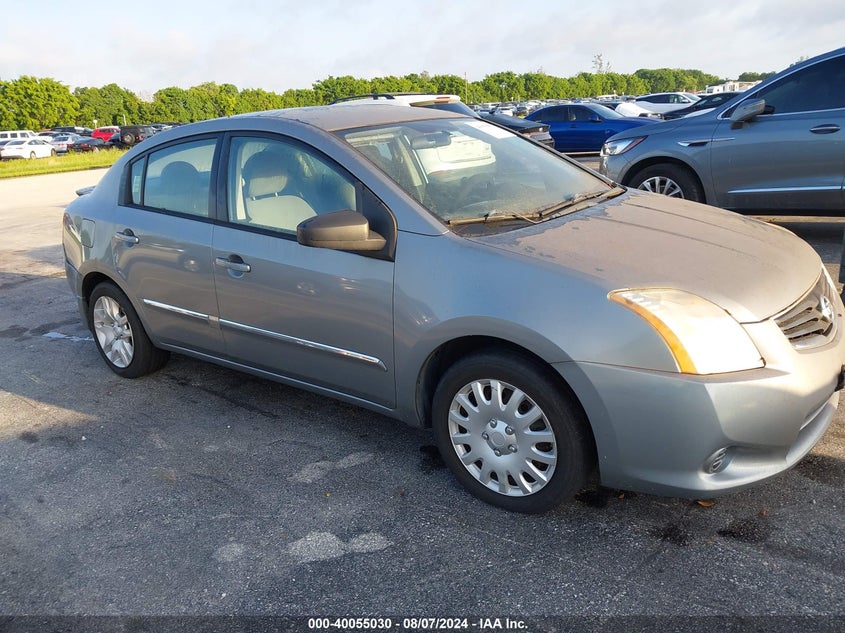 2012 Nissan Sentra 2.0 S VIN: 3N1AB6APXCL691836 Lot: 40055030