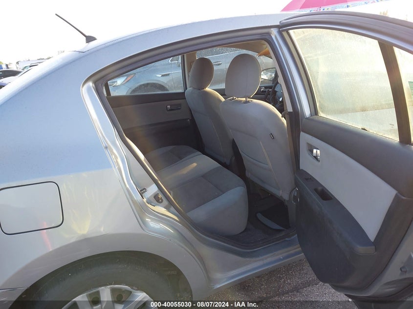 2012 Nissan Sentra 2.0 S VIN: 3N1AB6APXCL691836 Lot: 40055030